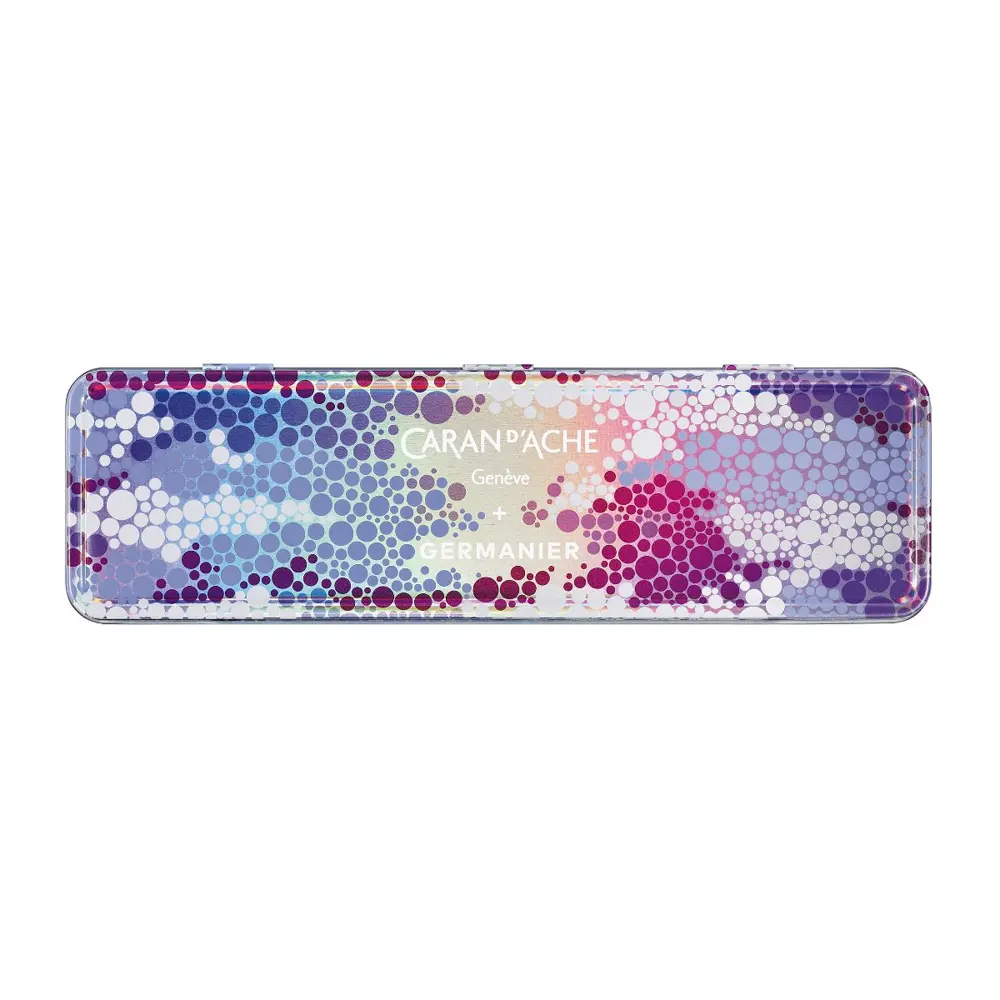 Химикалка Caran d'Ache 849 - Germanier Les Fulgureuses Special Edition, зелена - 5
