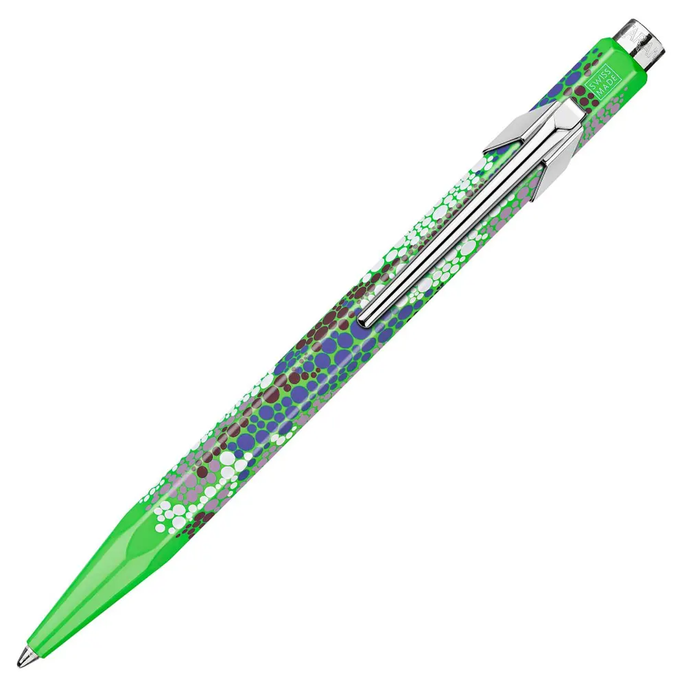 Химикалка Caran d'Ache 849 - Germanier Les Fulgureuses Special Edition, зелена