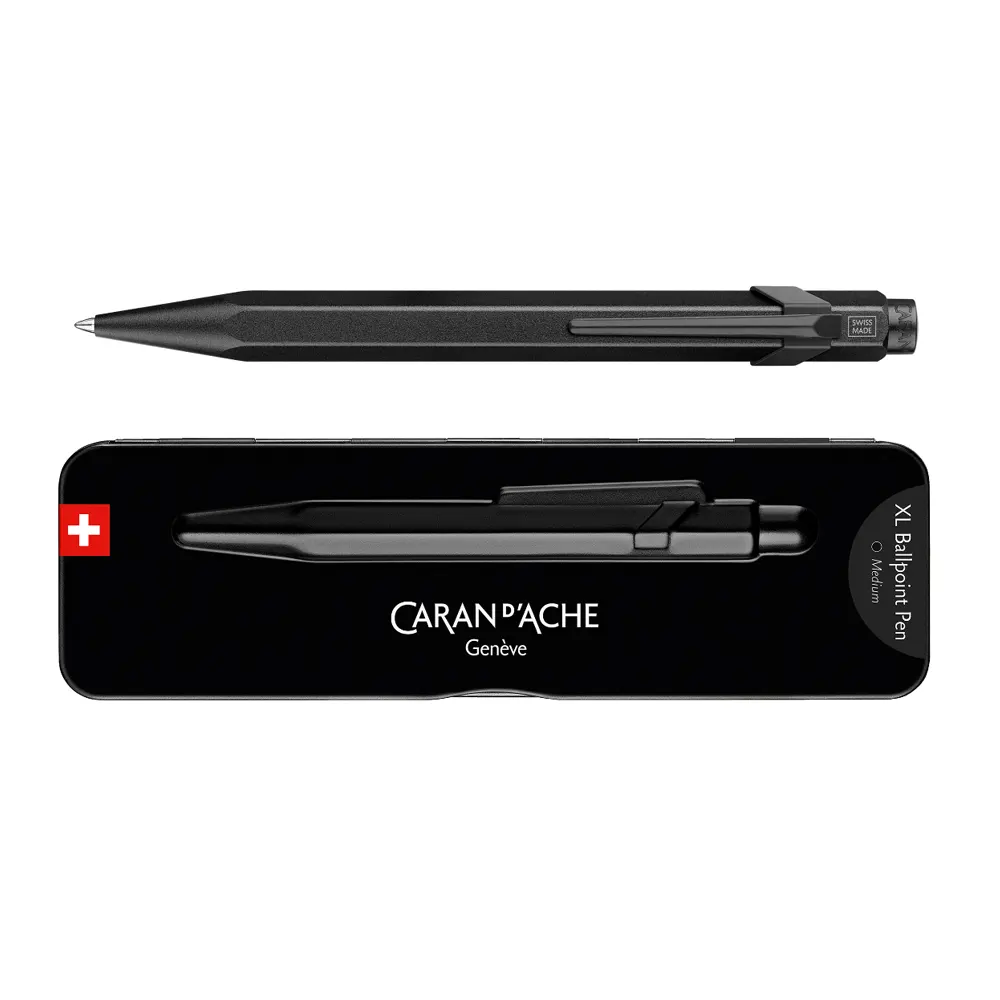 Химикалка Caran d'Ache 849 - XL Black Code - 3