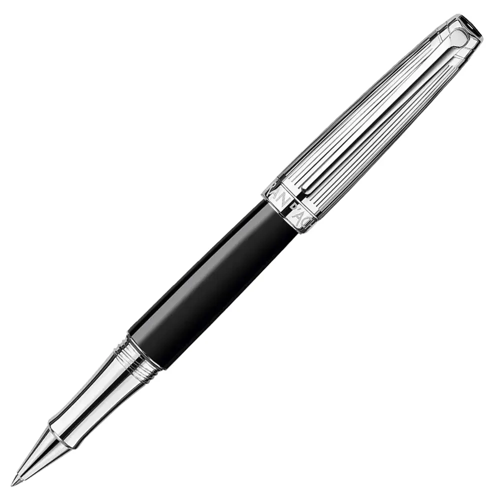 Ролер Caran d'Ache - Leman Bicolor Black/Silver