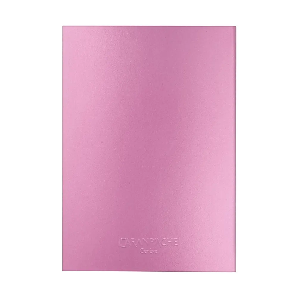 Тефтер Caran d'Ache - Colormat-X, A5, линиран, розов - 3