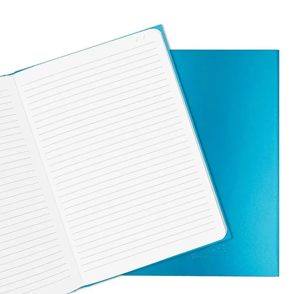 Тефтер Caran d'Ache - Colormat-X, A5, линиран, тюркоаз - 3
