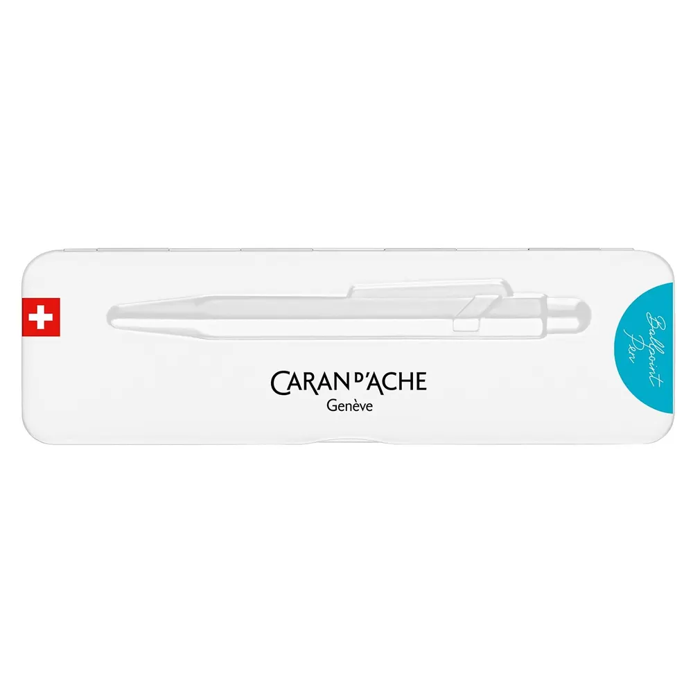 Химикалка Caran D'Ache 849 - Colormat-X, тюркоаз - 3