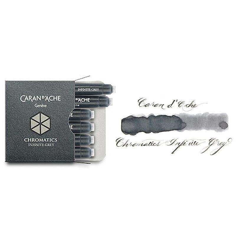 Патрончета за писалки Caran d'Ache - Chromatics, сив цвят