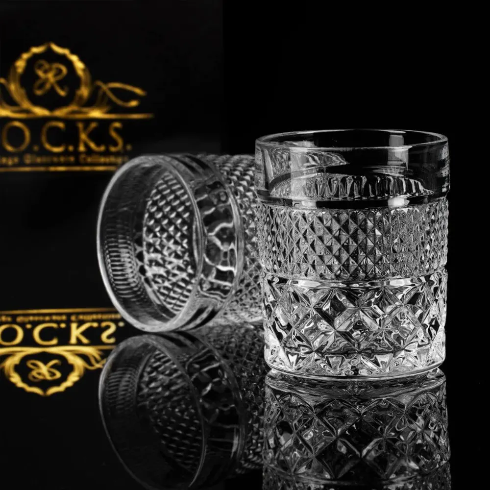 Комплект чаши за уиски R.O.C.K.S. The Privilege Collection - Admiral, 4 x 280 мл - 3