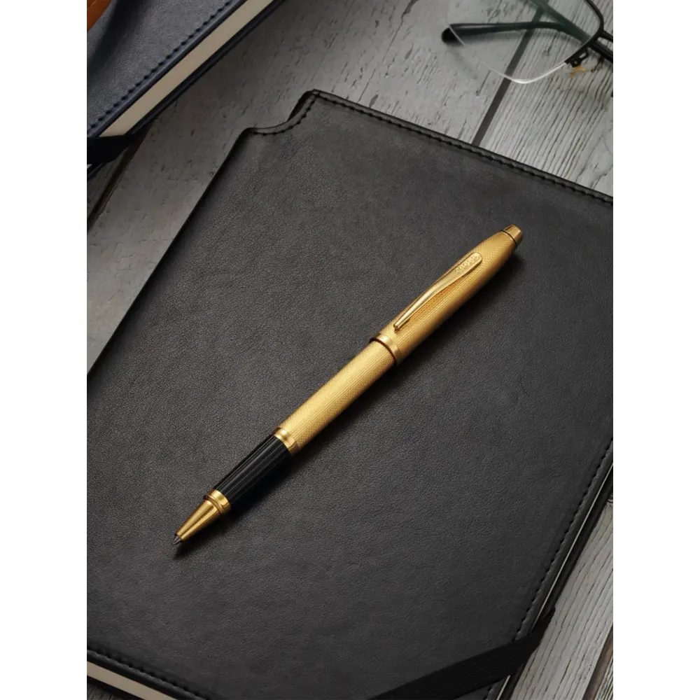 Ролер Cross Century II - Polished 23KT Gold - 4