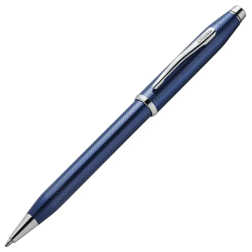 Химикалка Cross Century II - Polished Translucent Cobalt Blue - 2
