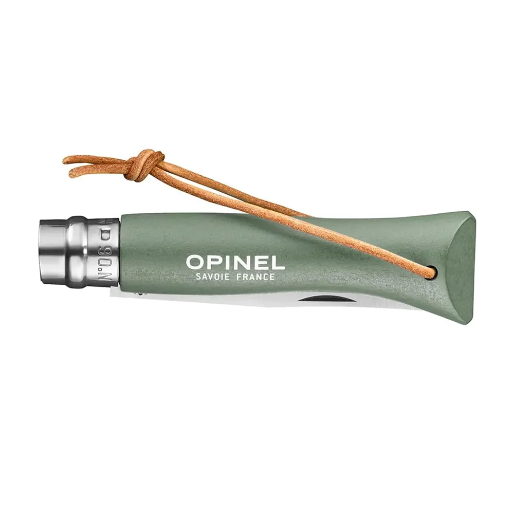 Сгъваем нож Opinel №6 Bushwhacker Sage, острие 7 см - 2