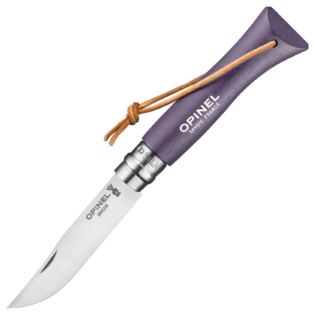 Сгъваем нож Opinel №6 Bushwhacker Violet Grey, острие 7 см
