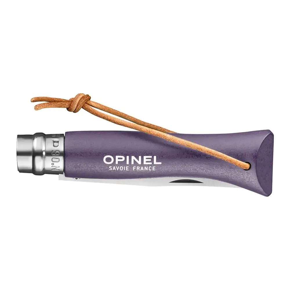 Сгъваем нож Opinel №6 Bushwhacker Violet Grey, острие 7 см - 2