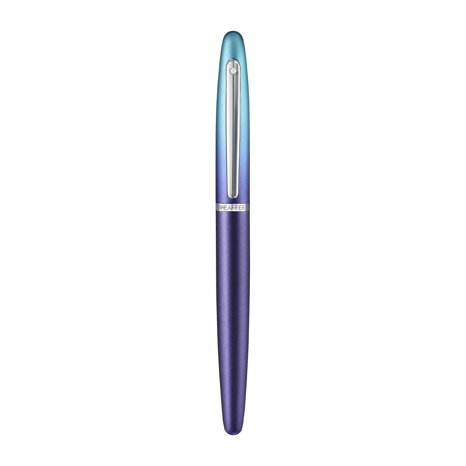 Писалка Sheaffer VFM - Expressions with Chrome-Plated Trims, синя/лилава, F перо - 2