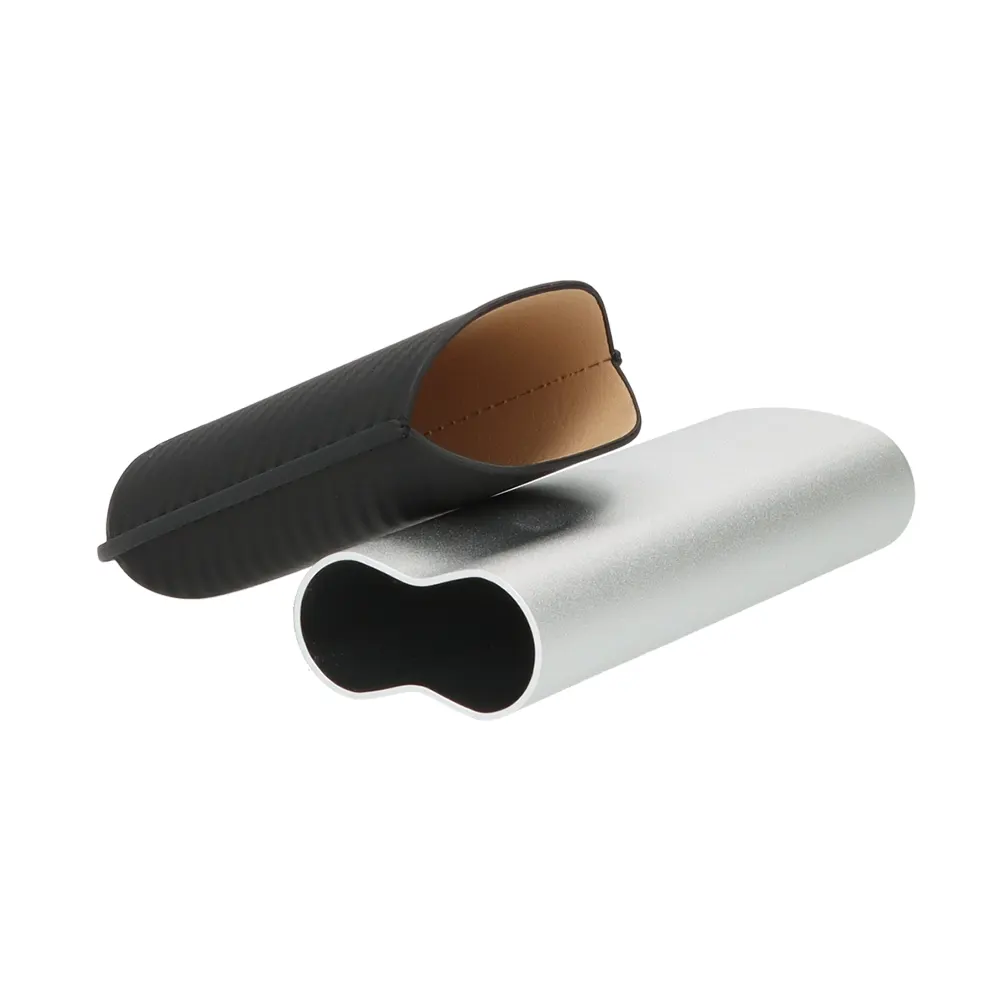 Калъф за 2 пури Angelo - PU Carbon, черен - 3