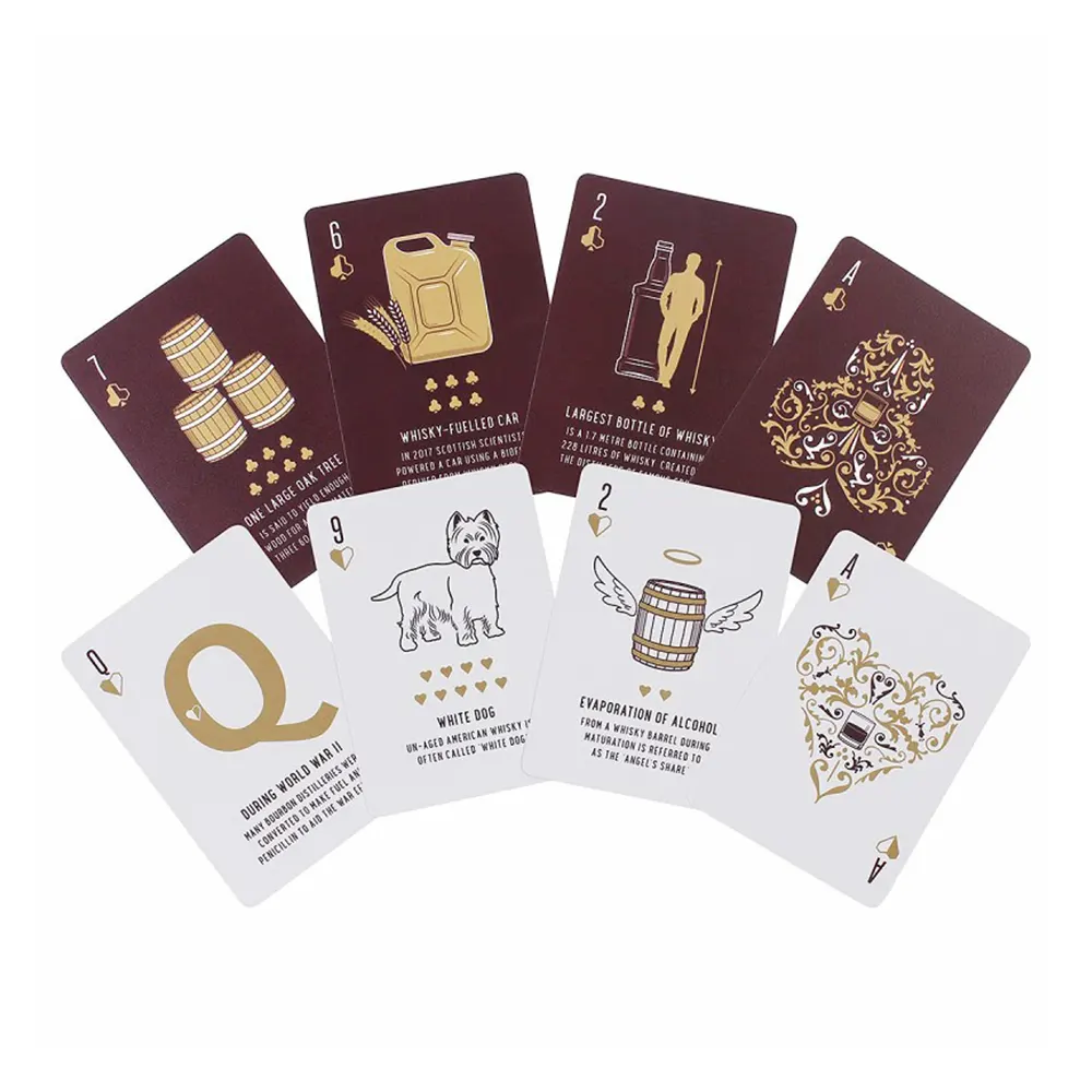 Карти за игра Gentlemen's Hardware - Whisky Trivia, водоустойчиви - 3