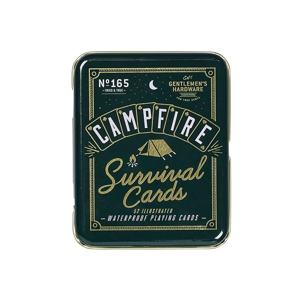 Карти за игра Gentlemen's Hardware - Campfire Survival Cards, водоустойчиви