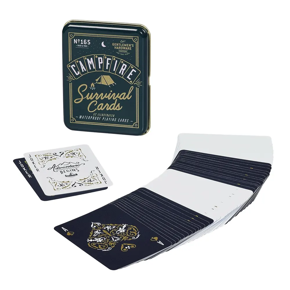 Карти за игра Gentlemen's Hardware - Campfire Survival Cards, водоустойчиви - 3