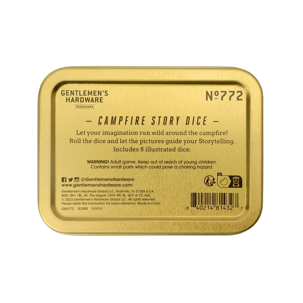 Комплект зарчета за истории Gentlemen's Hardware - Campfire - 2