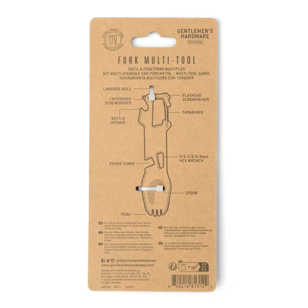Мултифункционална вилица Gentlemen's Hardware - Fork Yeah! - 4