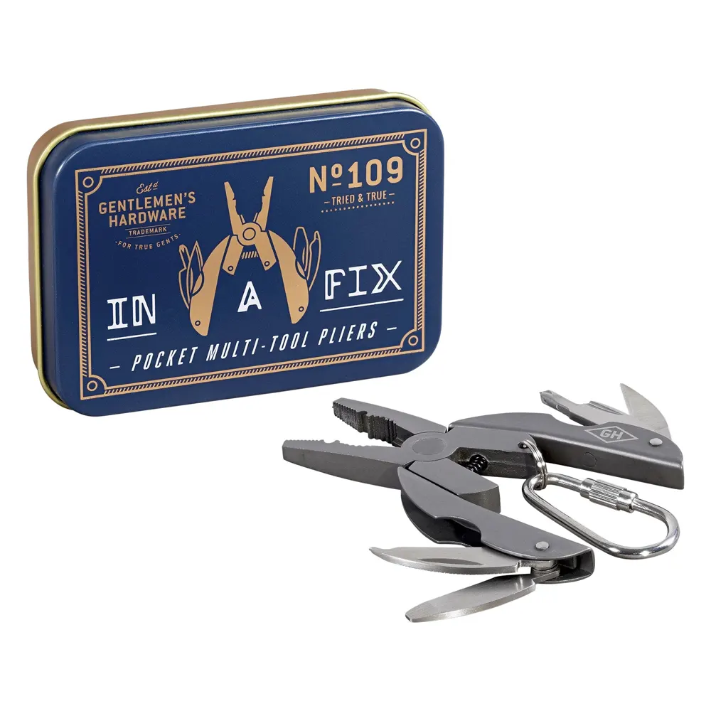 Джобен мултифункционален инструмент Gentlemen's Hardware - In A Fix, клещи, 5 в 1 - 2