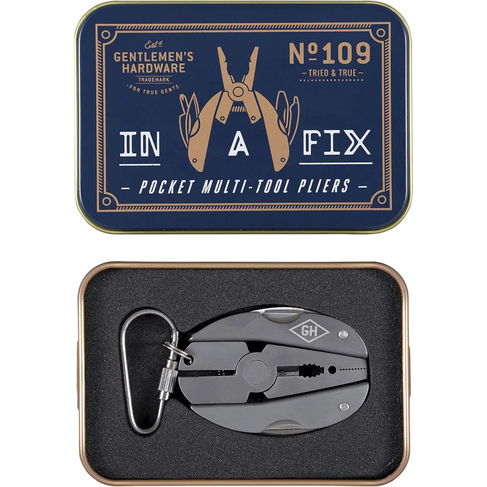 Джобен мултифункционален инструмент Gentlemen's Hardware - In A Fix, клещи, 5 в 1 - 3