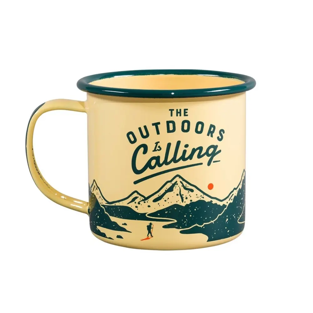 Емайлирано канче Gentlemen's Hardware - The Outdoors is Calling