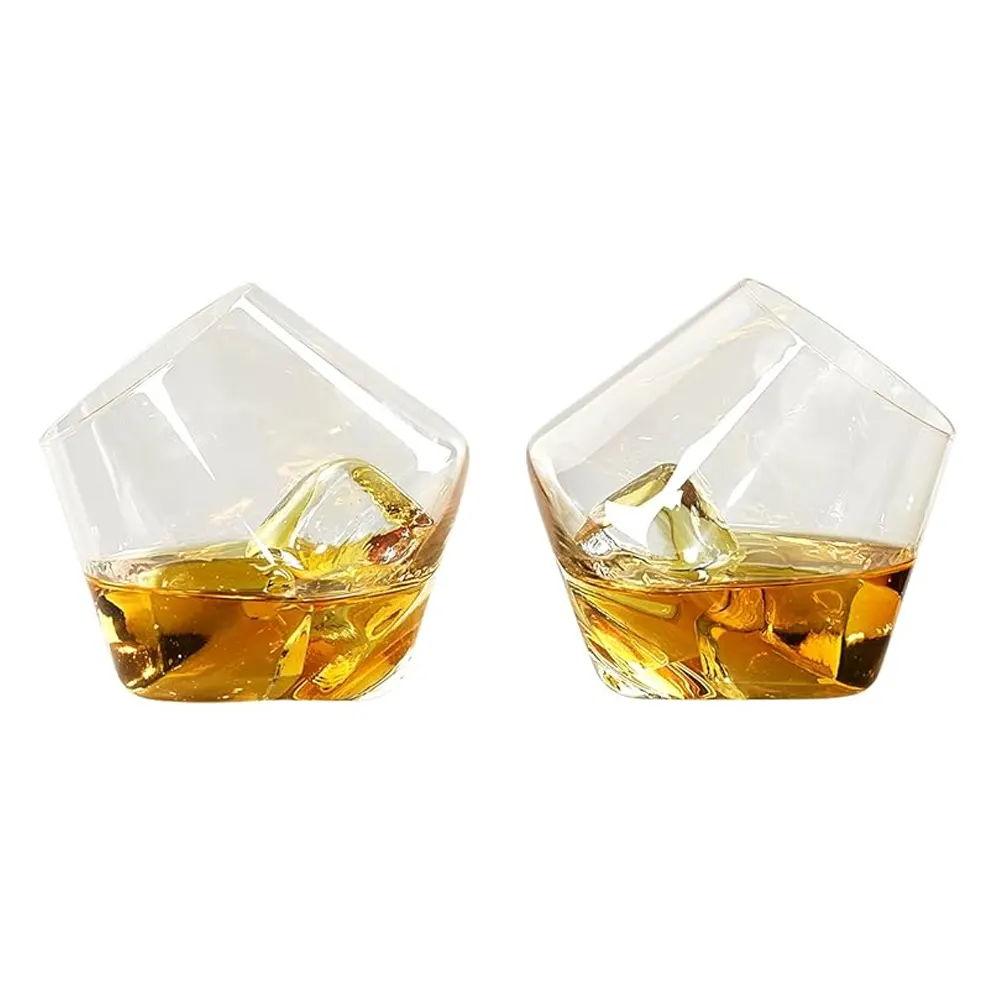 Комплект чаши за уиски Gentlemen's Hardware - Rocking Glasses, 2 х 230 мл