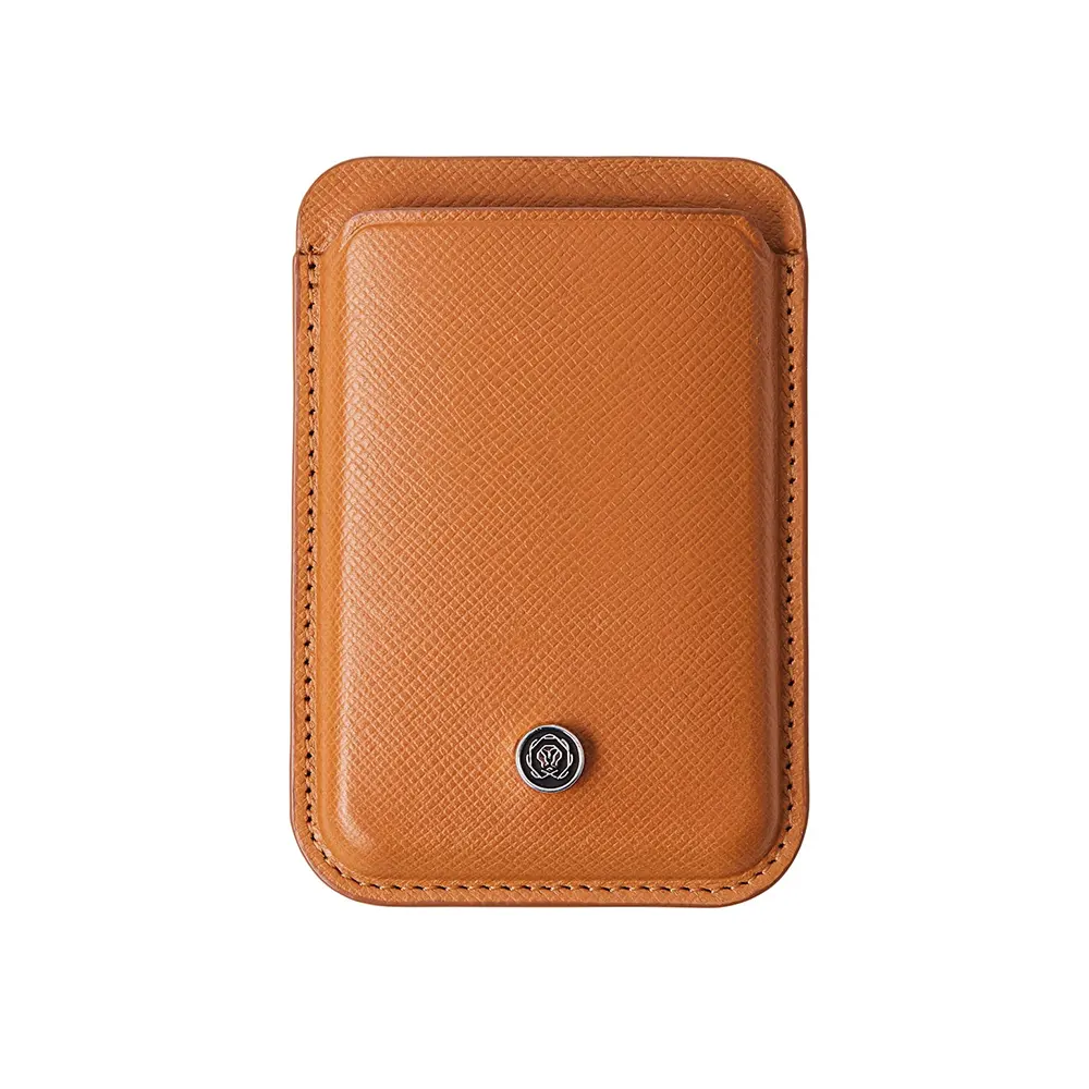 Калъф за карти и документи Cross, кафяв, за MagSafe, с RFID защита - 2