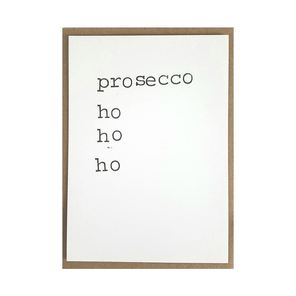 Картичка Prosecco ho ho ho
