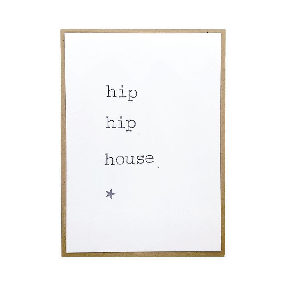 Картичка Hip hip house