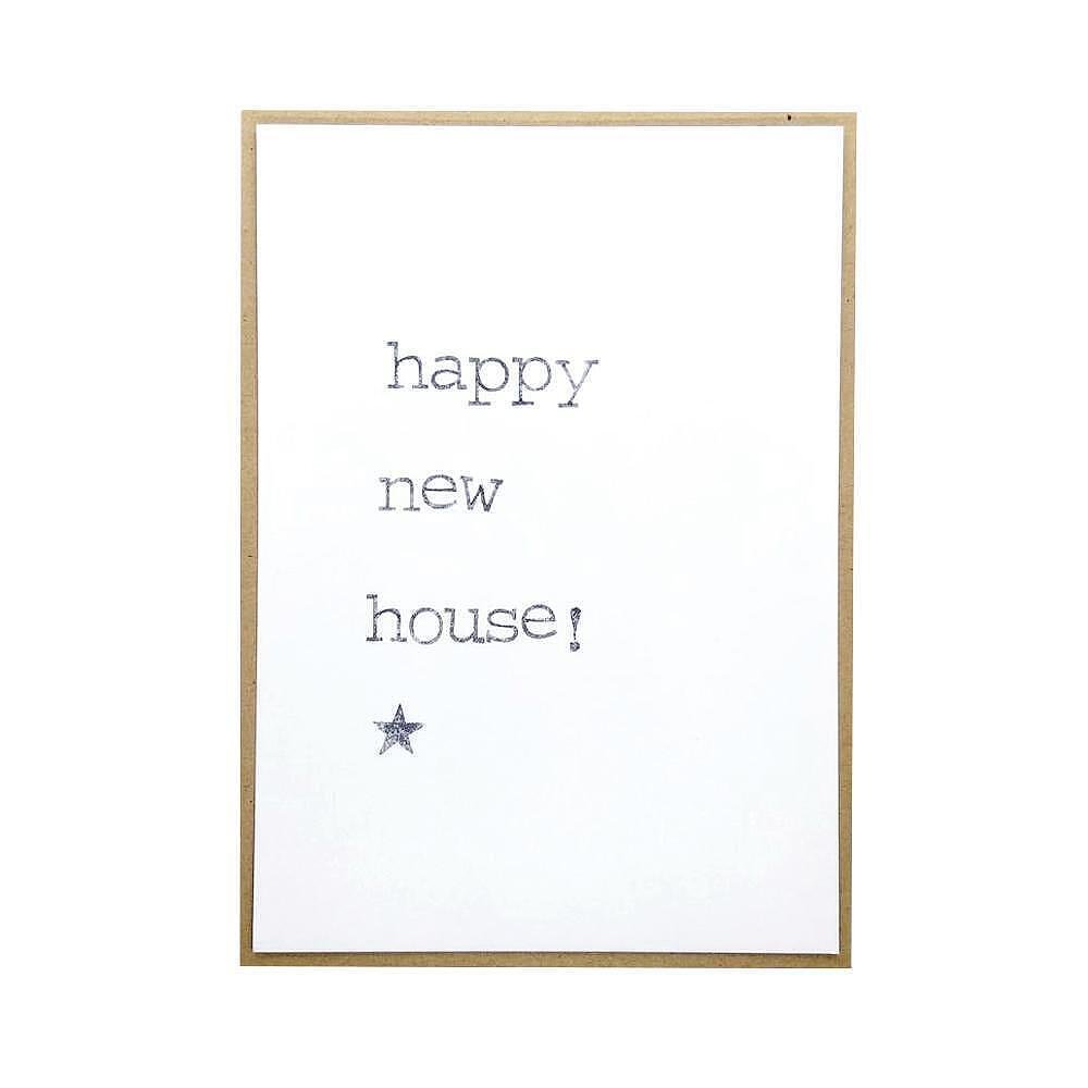 Картичка Happy new house!