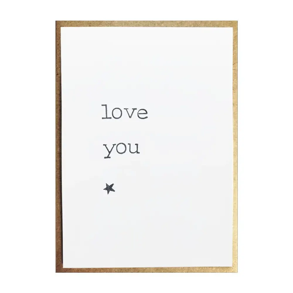 Картичка Love you