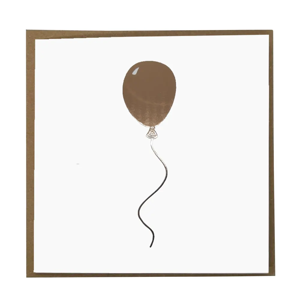 Картичка Rose Gold Balloon