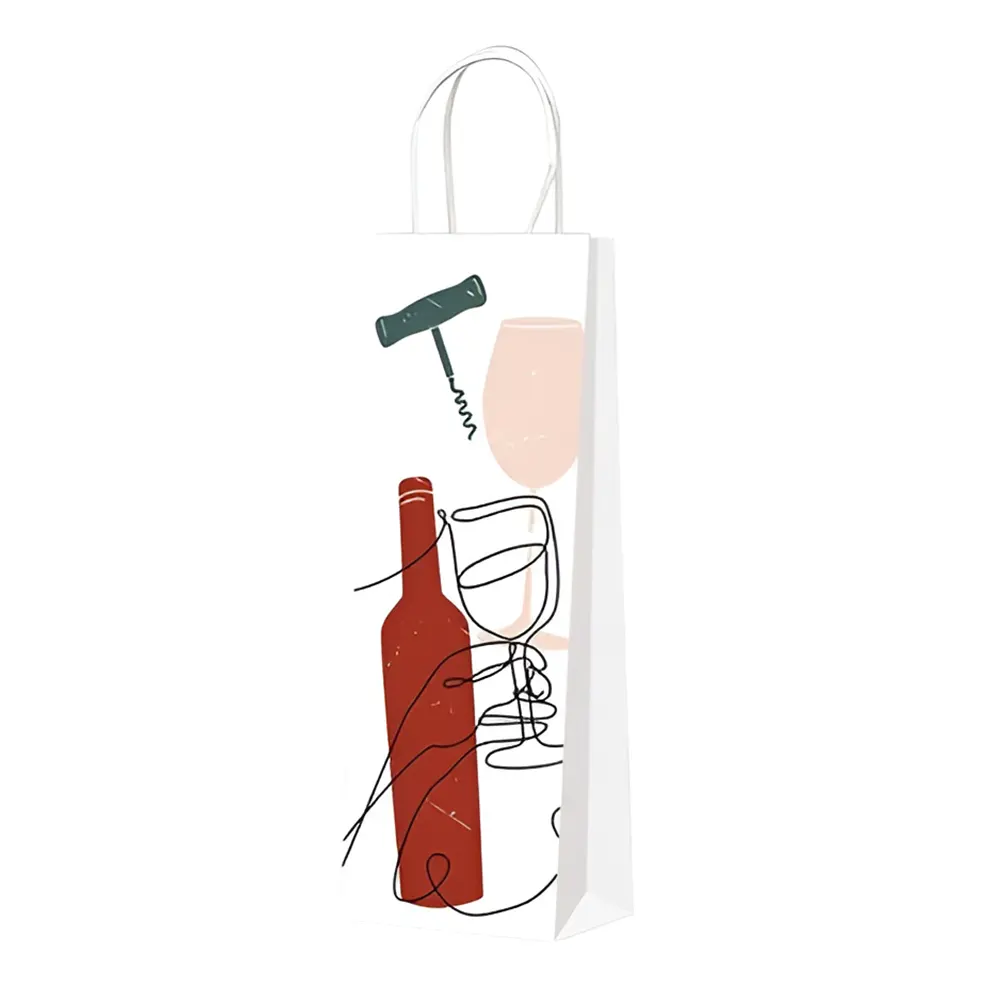 Подаръчна торбичка POT - Wine, за бутилка