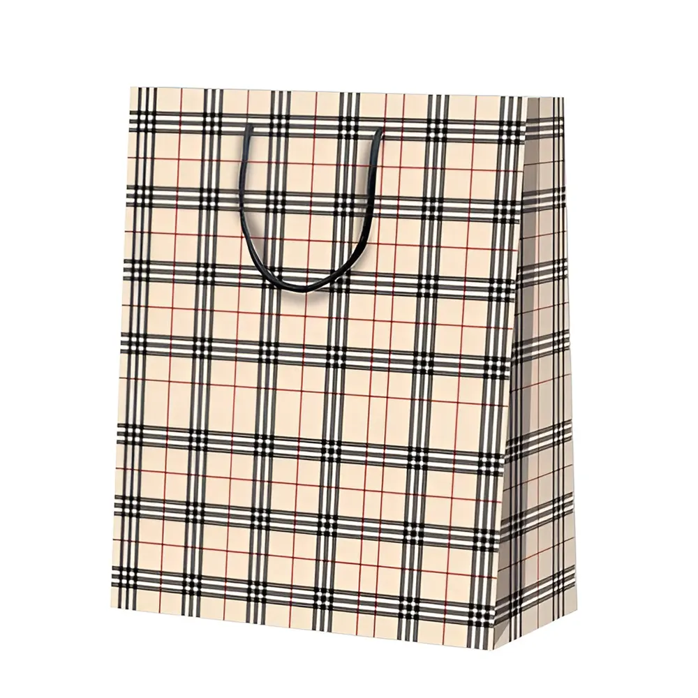 Подаръчна торбичка POT - Tartan, L размер