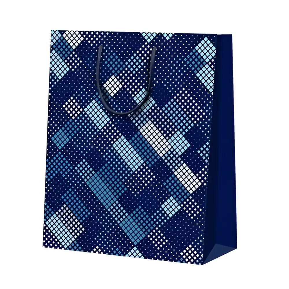 Подаръчна торбичка POT - Blue, L размер