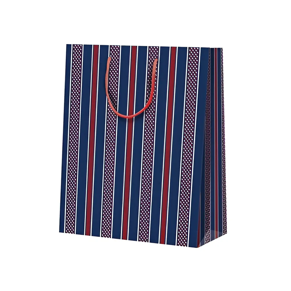 Подаръчна торбичка POT - Blue/Red, M размер