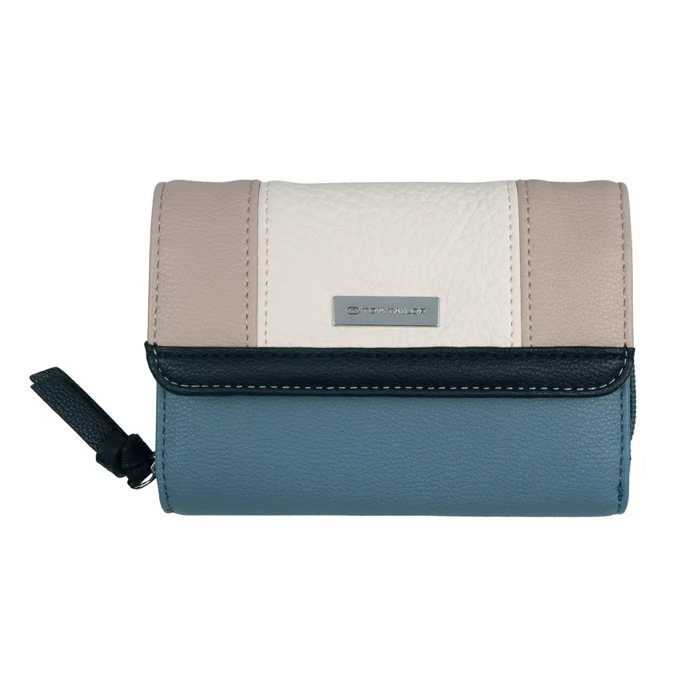 Дамски портфейл Tom Tailor - Juna Medium Denim Blue