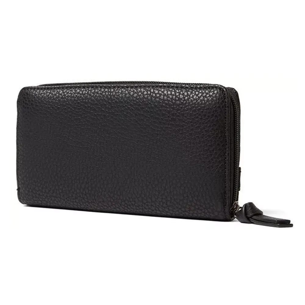 Дамски портфейл Tom Tailor - Juna, с цип, черен - 5