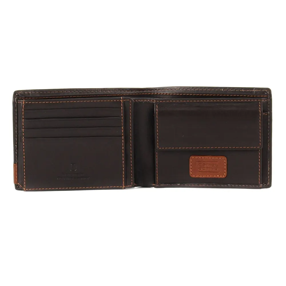 Мъжки портфейл Camel Active - California, хоризонтален, кафяв - 2