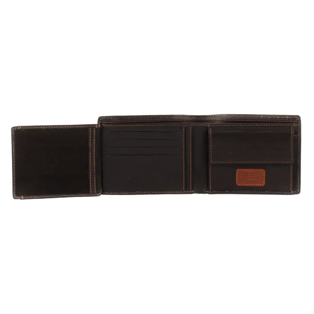 Мъжки портфейл Camel Active - California, хоризонтален, кафяв - 3