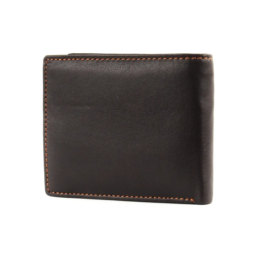 Мъжки портфейл Camel Active - California, хоризонтален, кафяв - 4