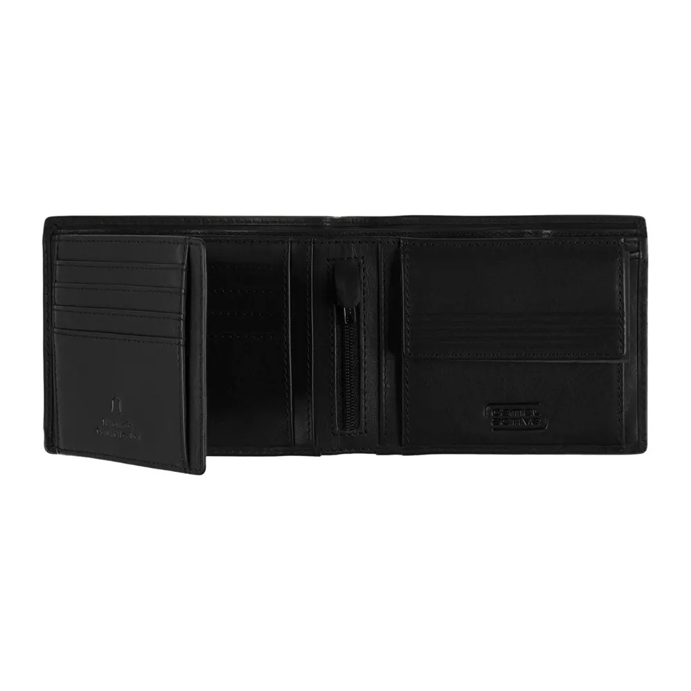 Хоризонтален мъжки портфейл Camel Active - Cliff, черен - 2