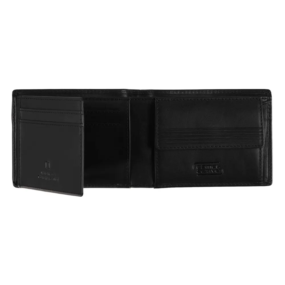 Мъжки портфейл Camel Active - Cliff Jeans, RFID защита, черен - 2