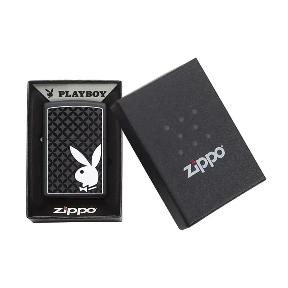 Запалка Zippo - Playboy Dapper Rabbit Design - 5