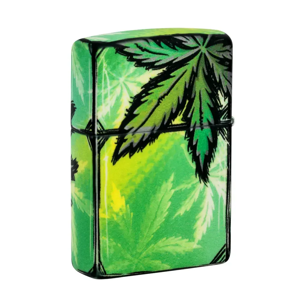 Запалка Zippo - Glowing Leaves Design - 3