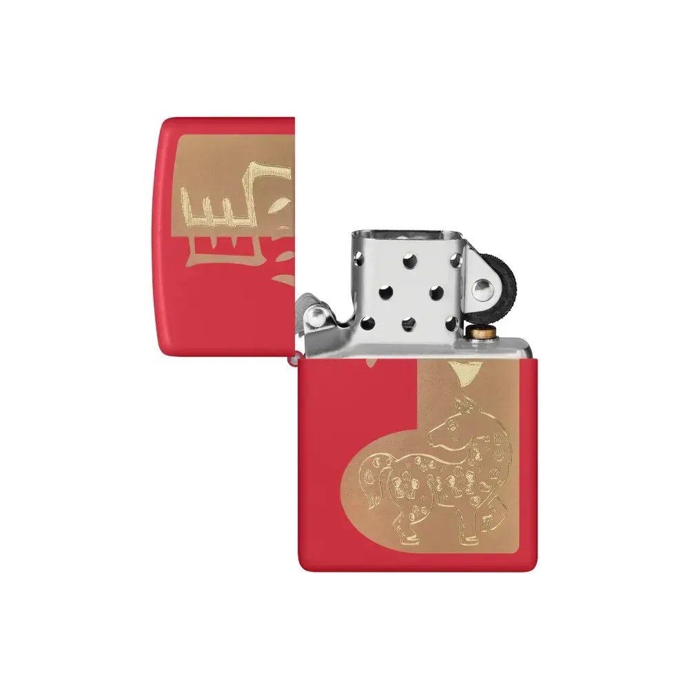 Запалка Zippo - 2026 Year of the Horse Design - 4