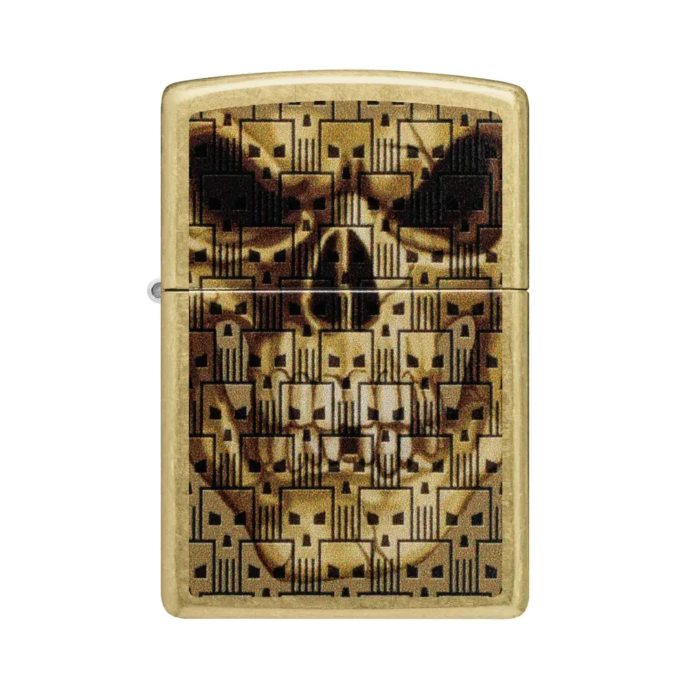 Запалка Zippo - Skulls on Skulls Design - 2