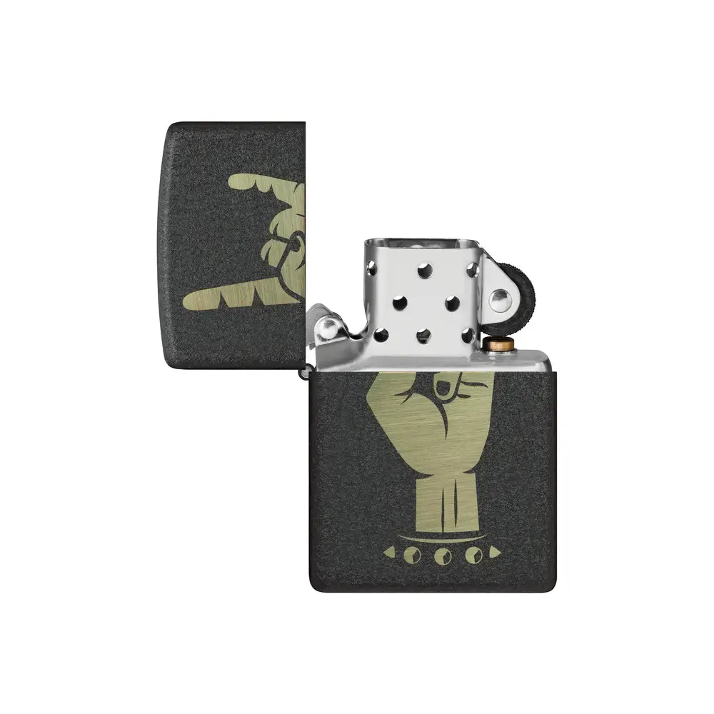 Запалка Zippo - Rock On Design - 4