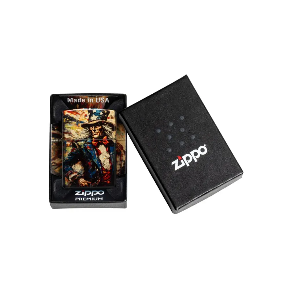 Запалка Zippo - Uncle Sam Fusion Design - 6
