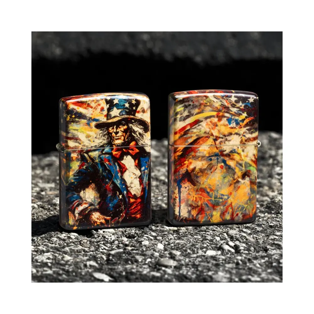 Запалка Zippo - Uncle Sam Fusion Design - 7