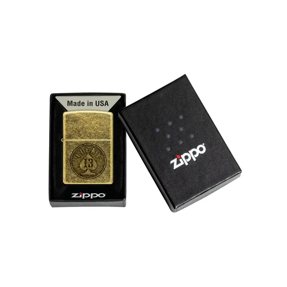 Запалка Zippo - Lucky 13 Design - 5